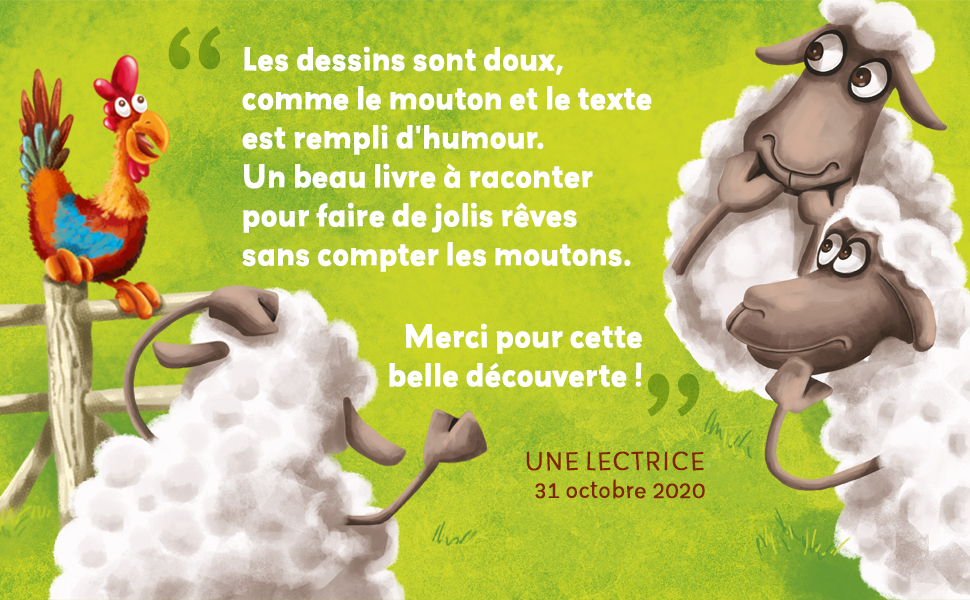 Avis client sur le livre Le Mouton qui ne voulait plus friser