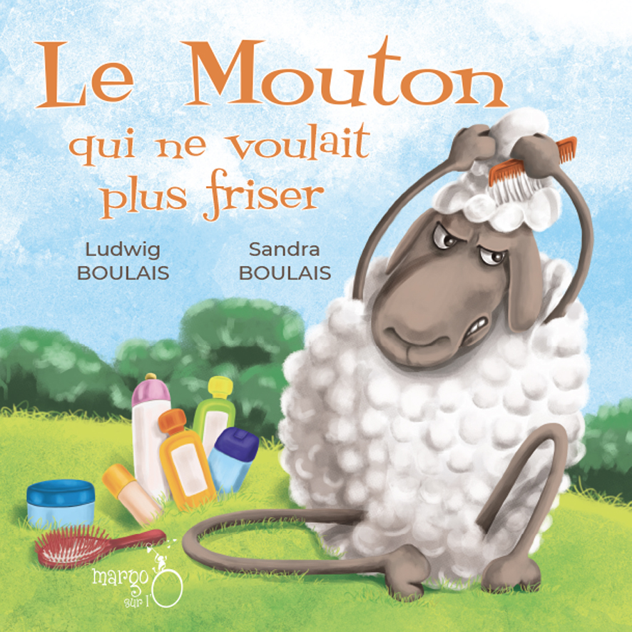 Photo couverture du livre Le Mouton qui ne voulait plus friser de Margo-sur-l'O