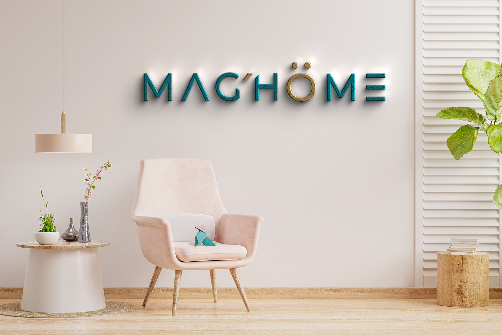 logo Maghome en situation réelle